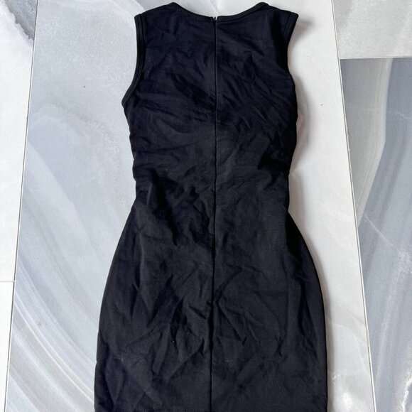 Superdown Black Mini Dress With key hole cutout cotton size Small - Picture 5 of 5